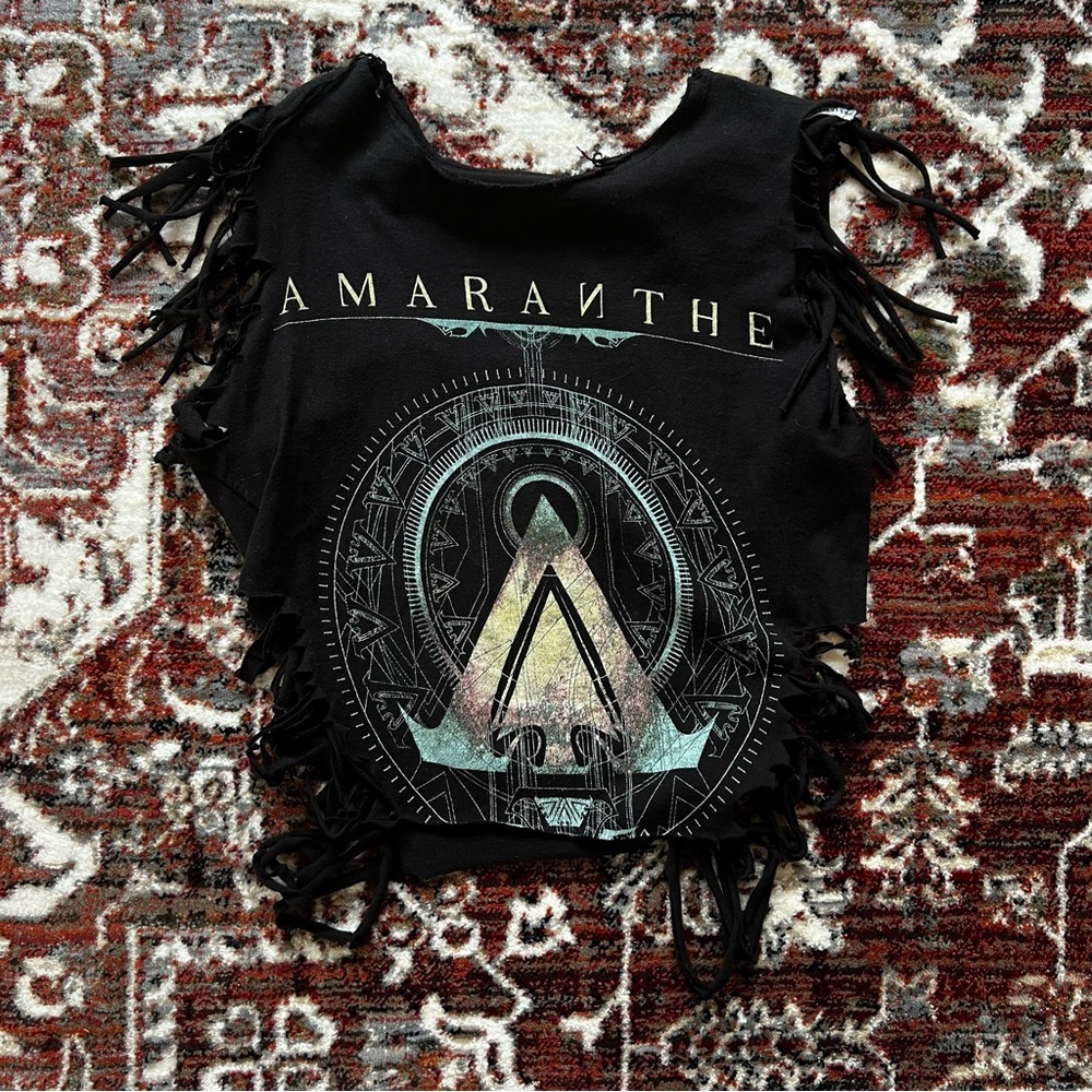 Amaranthe Swedish metal band tee XS